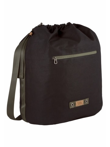 Camel Active Umhängetasche Cross Bag Laona aus Canvas in Schwarz