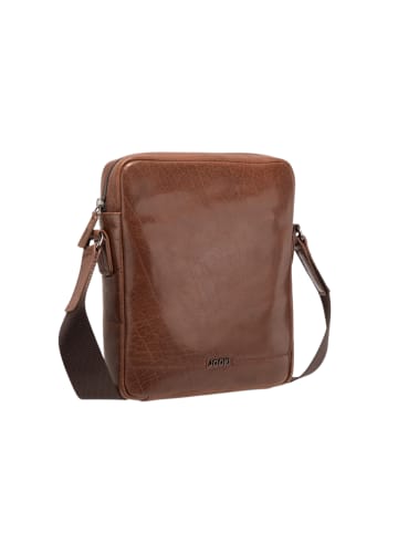 JOOP! Schultertasche 'Tofana Remus in Dunkelbraun 21,00 x 25,00 x 5,00 cm'