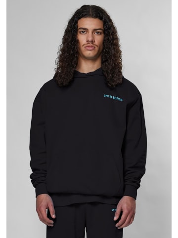 9N1M SENSE Kapuzenpullover in black