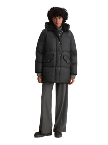 Marc O'Polo Puffer-Daunenparka regular in Schwarz