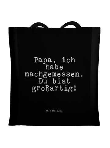 Mr. & Mrs. Panda Schultasche Papa, ich habe nachgemessen.... mit... in Schwarz