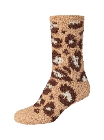 camano Socken cosy patterned 4er Pack travertine