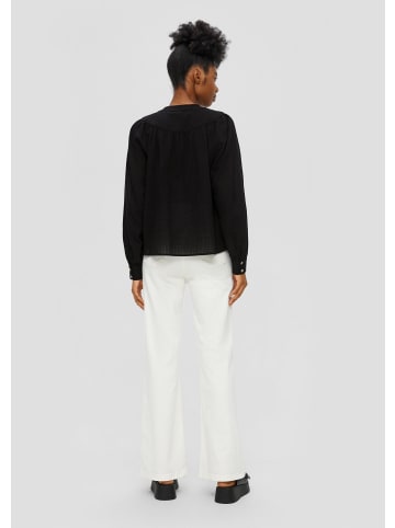 QS Bluse in 9999_schwarz