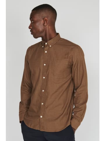 Matinique Langarm - Hemd MAtrostol Gerade Passform in Nutmeg