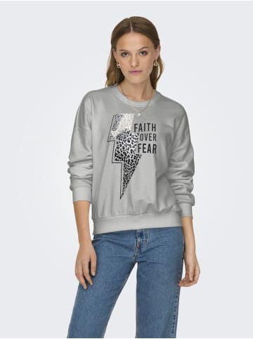 ONLY Sweatshirt in ultimate grey
