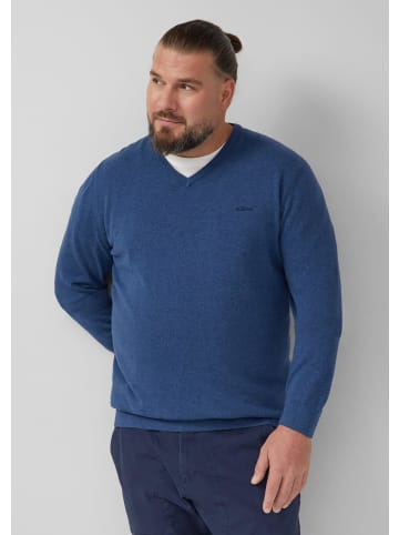 s.Oliver Strickpullover in 55W0_royalblau