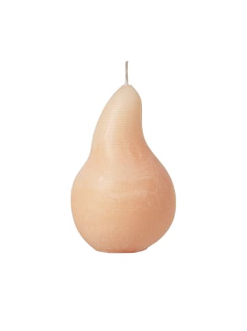 Broste Copenhagen Figur-Kerze Fruit - Birne in Apricot Creme