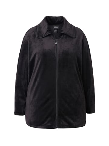 Ulla Popken Loungewear Oberteil in schwarz