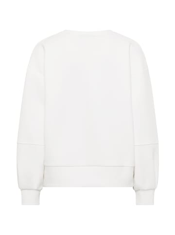 ELBSAND Sweatshirt Geske in Cloud White
