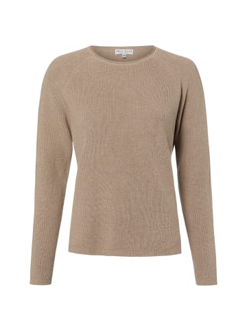 Marie Lund Strickpullover in taupe - 0003