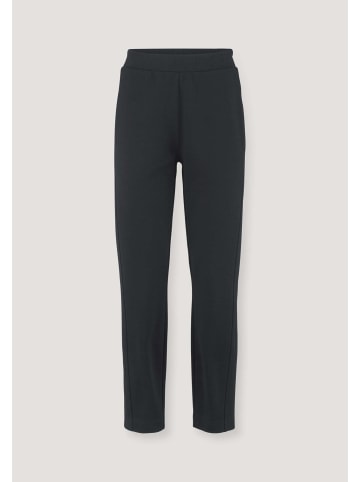 Hessnatur Jersey-Hose in schwarz