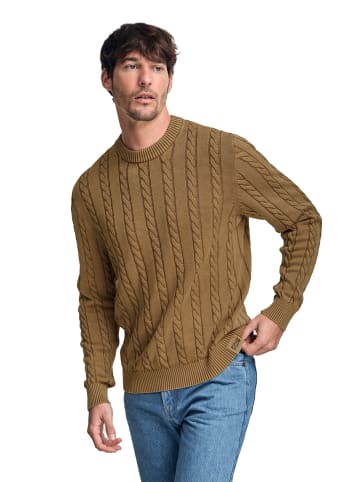Polo Club Pullover in Camel