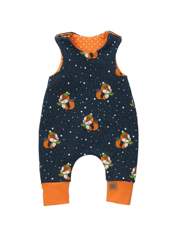 Land-Juwelen Strampler Handmade Fuchs in schwarz