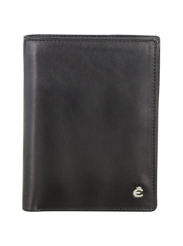 Esquire Harry Geldbörse Leder 9 cm in black