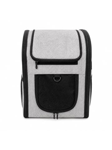 Knupis Katzen- & Hunderucksack 7kg - Oxford Netzdach Sicherheitsleine faltbar