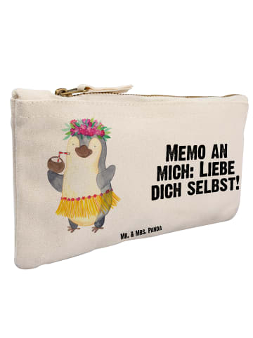Mr. & Mrs. Panda Etui Pinguin Kokosnuss mit Spruch in Weiß