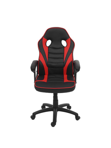 MCW Bürostuhl F59, Gaming-Chair, Schwarz/rot