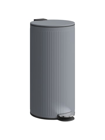 HOMCOM Mülleimer-36L x 30B x 60,5H cm-Dunkelgrau