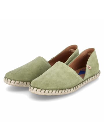 Verbenas Slipper in grün