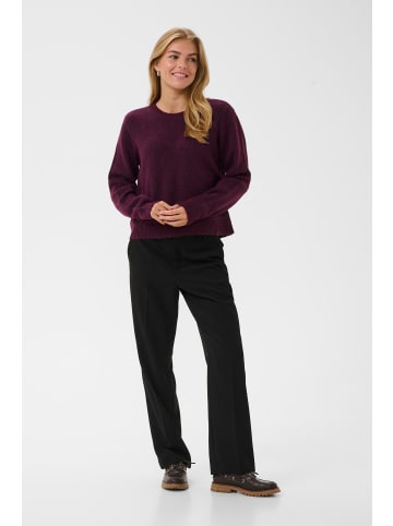 CULTURE Strickpullover CUosana Regular fit in Winetasting Melange