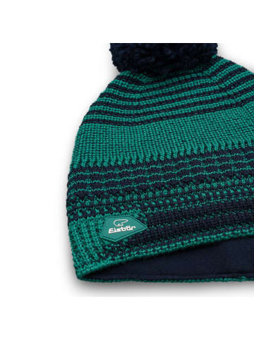 Eisbär Nona Oversize Pompon Bommelmütze Unisex in grün