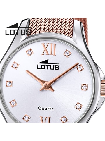 Lotus Chronograph-Armbanduhr Lotus Classic rosegold mittel (ca. 33mm)