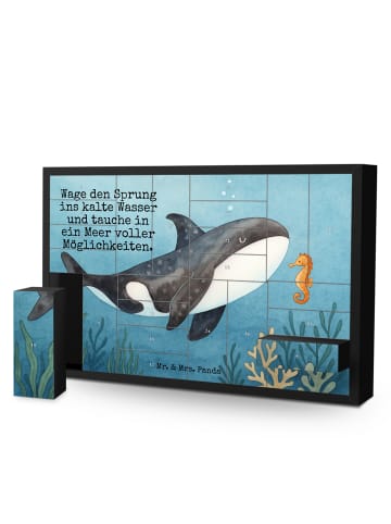 Mr. & Mrs. Panda Adventskalender Selbst Befüllen Orca Design mit... in Weiß