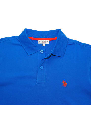U.S. Polo Assn. Poloshirt 'Basic' in blau