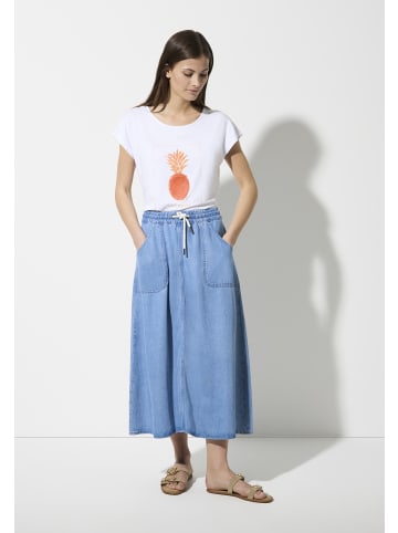 More & More Kurzarmshirt in white