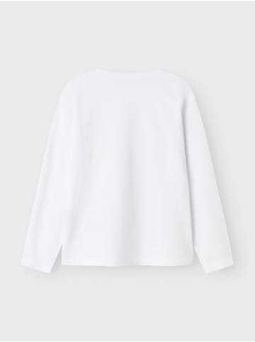 name it Oberteil mit langen Ärmeln in Bright White