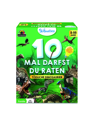 Skillmatics Spiel 10 Mal Darfst Du Raten Tödliche Dinosaurier ab 8 Jahre in Mehrfarbig