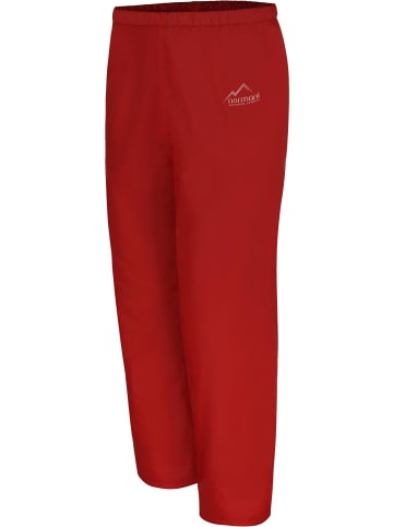 Normani Outdoor Sports Kinder Regenhose mit Fleecefutter Bristol in Rot