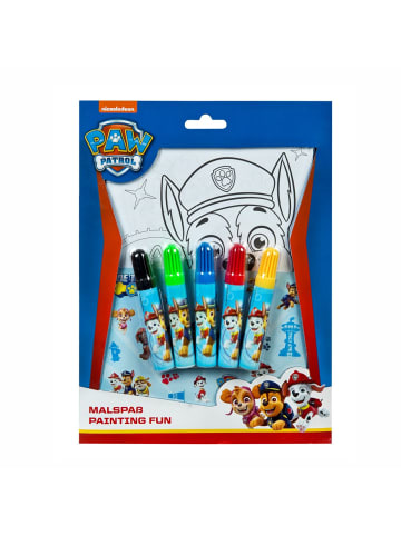 Paw Patrol Malset | 16-teilig | Paw Patrol | Kreativ-Set | Mal-Spaß | Stifte