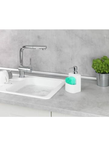 Wenko Küchenset FESTIVAL WHITE, 2-in-1 in Weiß, (B) 10 x (H) 18 x (L) 10 cm