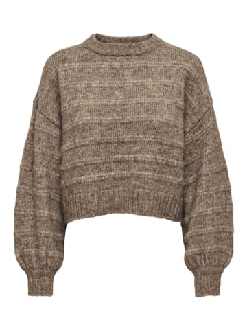 ONLY Strickpullover in Toasted Coconut