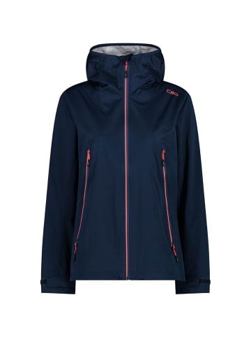 cmp Regenjacke Jacket Fix Hood in Marineblau