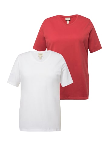 Ulla Popken Shirt in rostrot