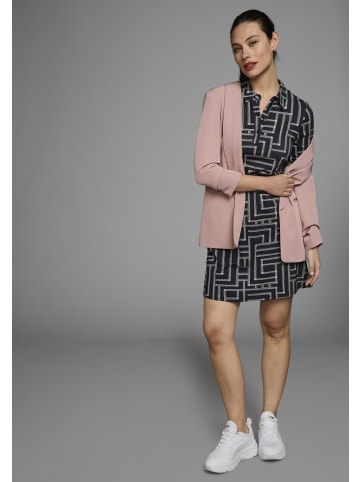 Laura Scott Polokleid in navy-gemustert