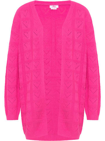 myMo Strickjacke in Pink