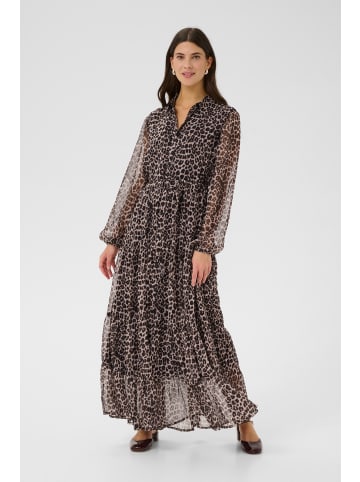 Cream Kleid CRYuna A-shape in Natrual Animal Spots