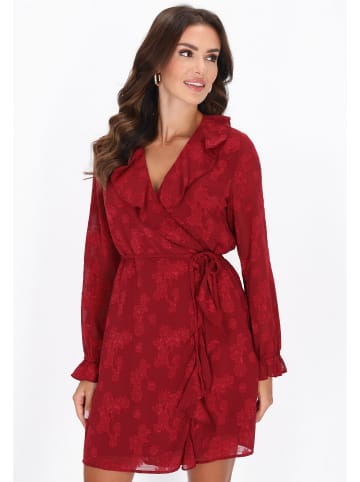 faina Women Dress in burgundy