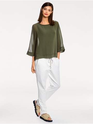 Heine Blusenshirt in oliv