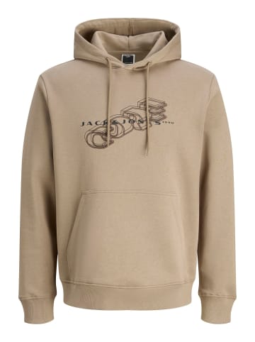 Jack & Jones Kapuzenpullover in Desert Taupe