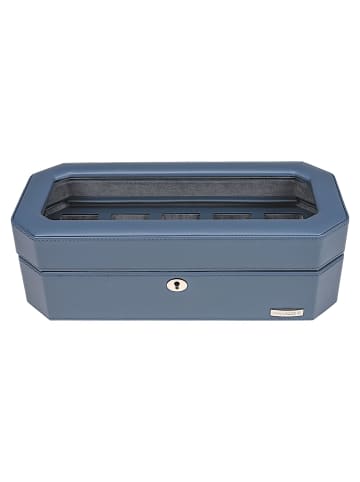 Windrose Schmuckkasten 31.5 cm in blau