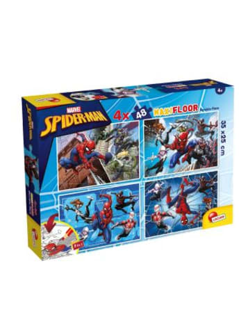 Liscianigiochi Spiel - Marvel Puzzle Df Maxi Floor 4 X 48 Spiderman