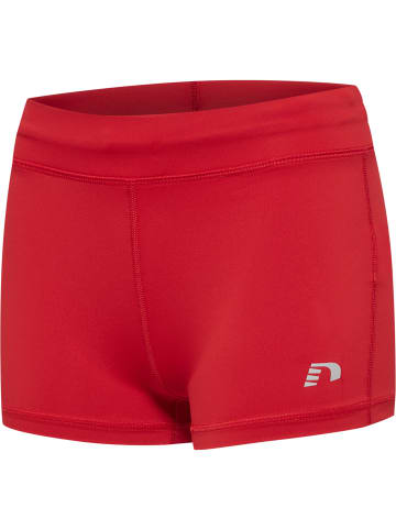 Newline Verstellbare Taille Tight Kurze Hose Reflektierend Logo Women Core Damen in TANGO RED