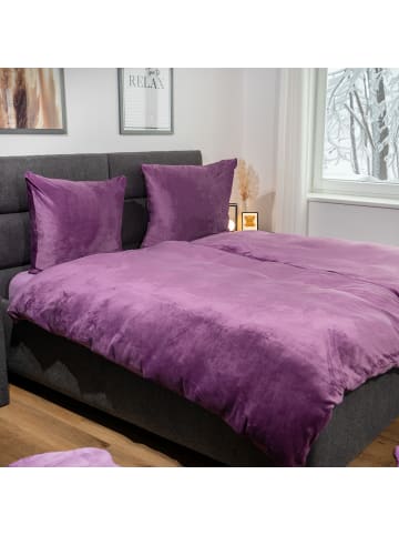 Casa Colori Seastar Casa Colori Teddy-Flausch Bettwäsche - uni  in rosenholz