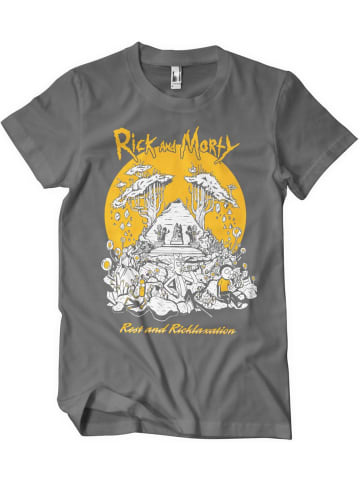 Rick and Morty T-Shirt in Grau