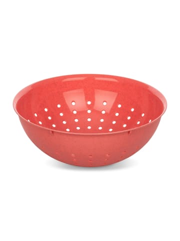 koziol Küchensieb 2 l PALSBY M in Rot, (B) 21 x (H) 7,8 x (L) 21 cm