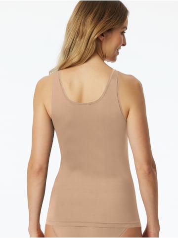 Schiesser Unterhemd Trägertop - Unique Micro in maple